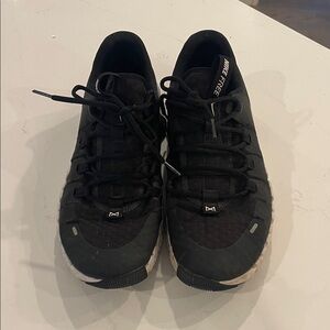 Nike Black and White Free Sneakers